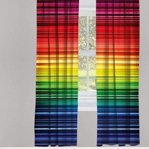Rainbow Chakra Curtains